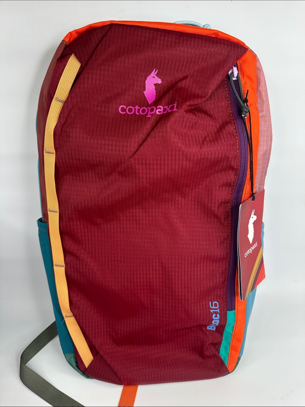 Cotopaxi Batac Del Día 16L Backpack One-of-a-Kind Multicolor Lightweight Daypack